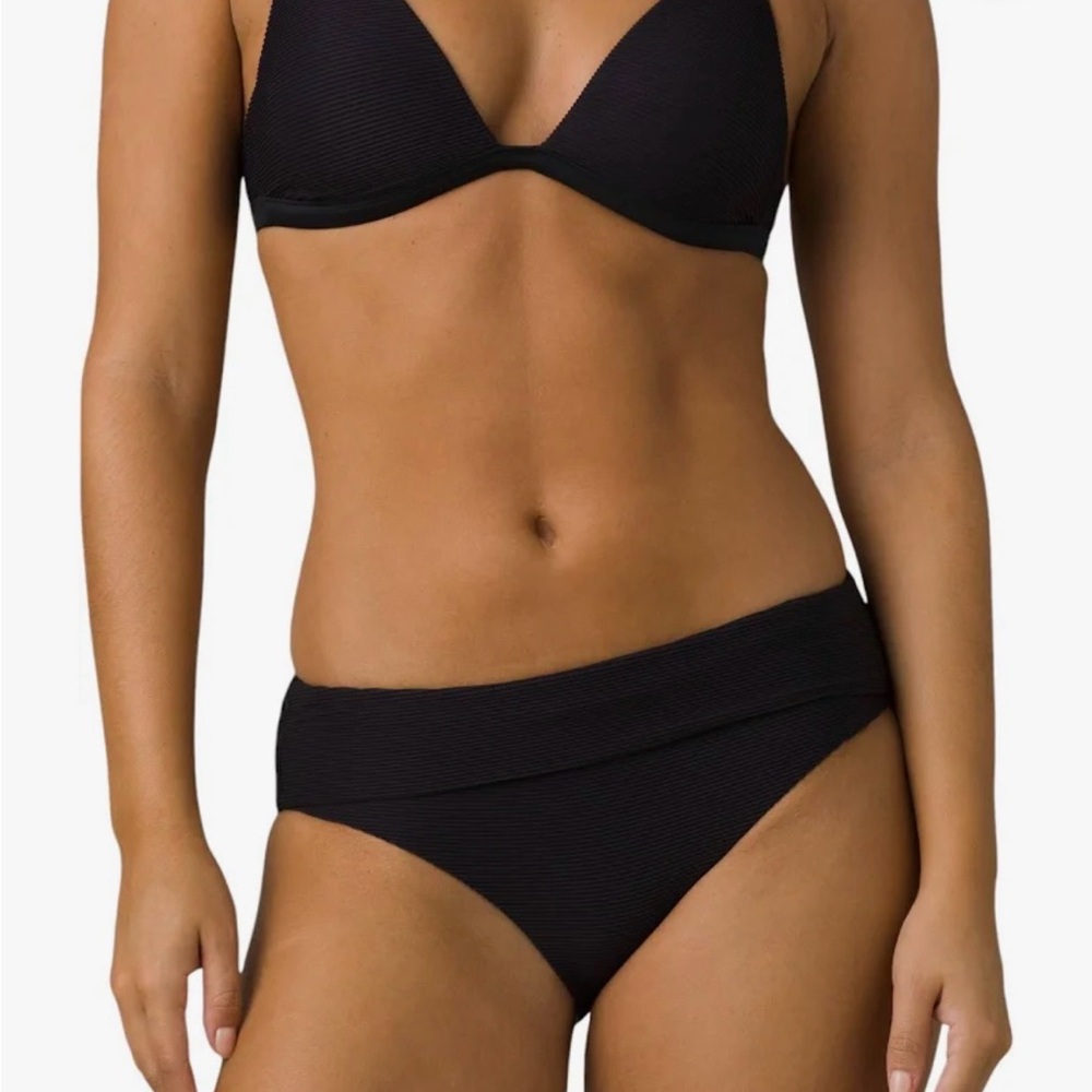 Prana Black Marta Bikini Bottom